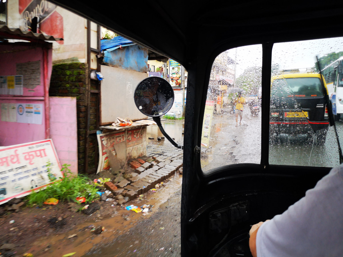 Rickshaw Rijden in India