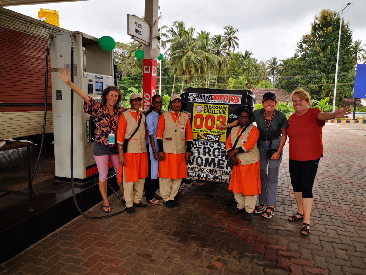 Rickshaw Challenge MumbaiXpress - Onderweg gesprekken met locals