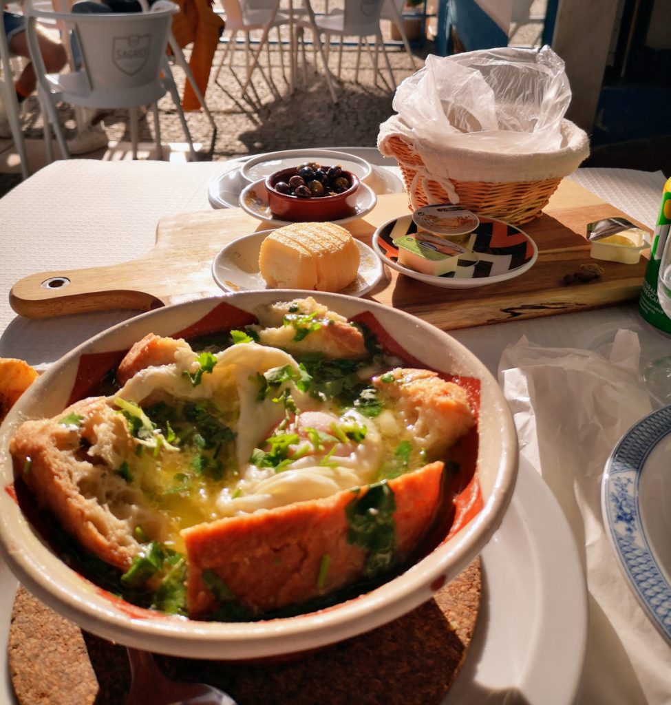 Garlic Soup with Fish and Bread - Porto Covo