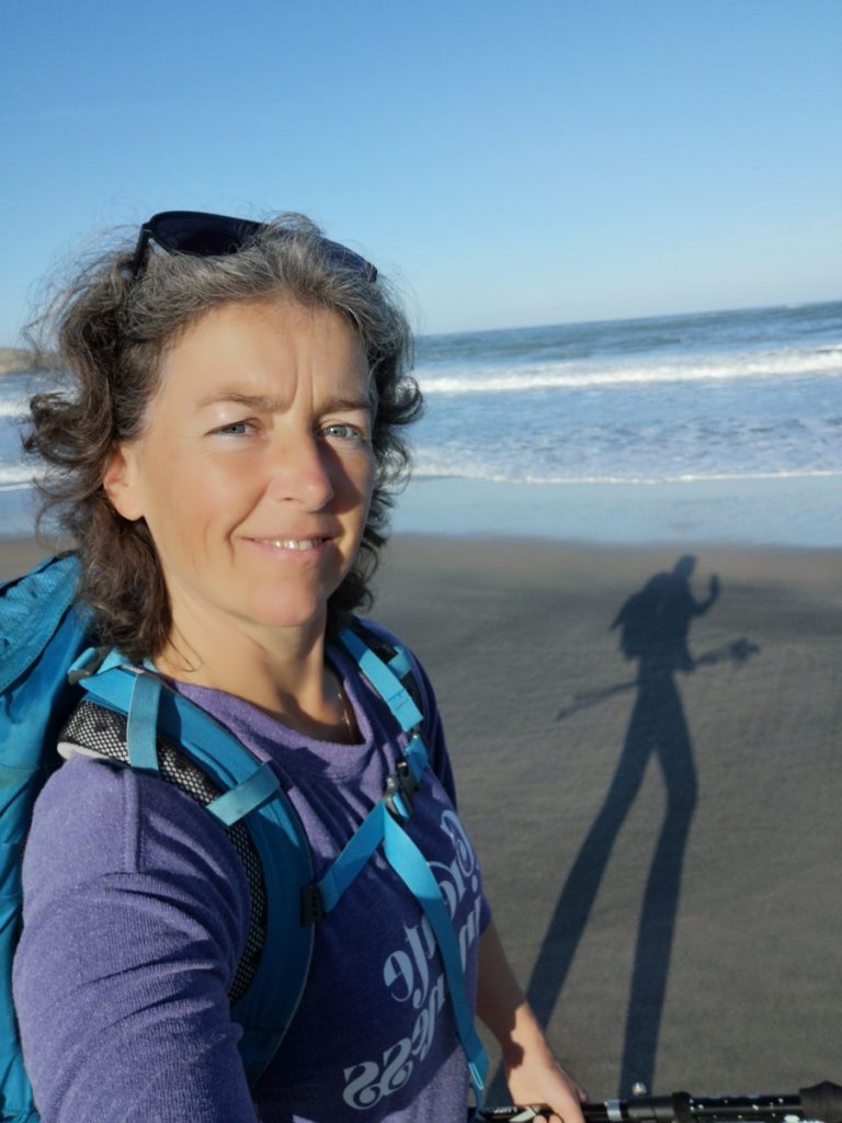 Hiking on the beach at Porto Covo