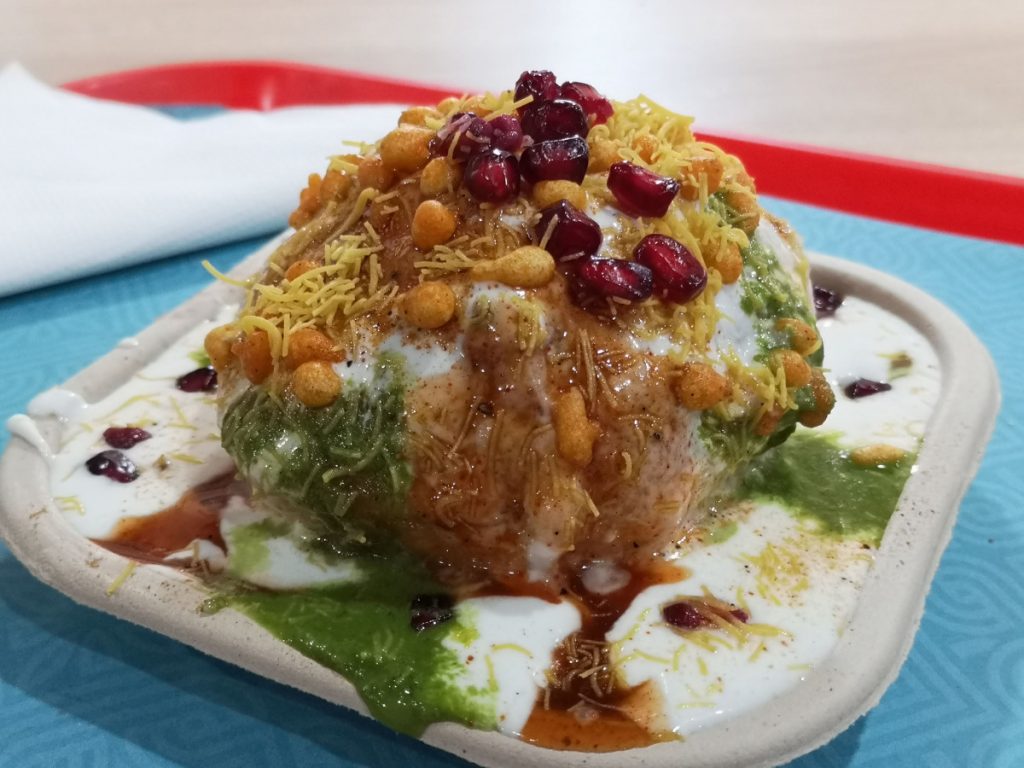 Chaat.. Real street food and really sooo delicious! All the flavours and textures you can think of mixed together and super tasty