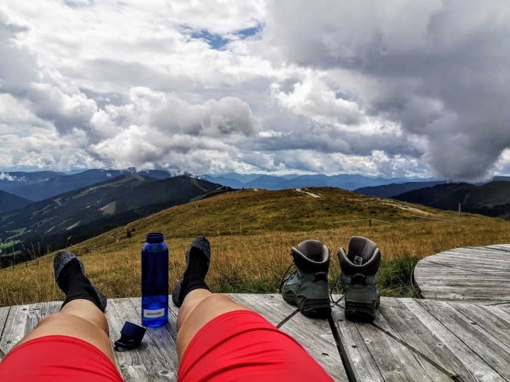 Alleen wandelen en navigeren - Alpe Adria Trail, Oostenrijk