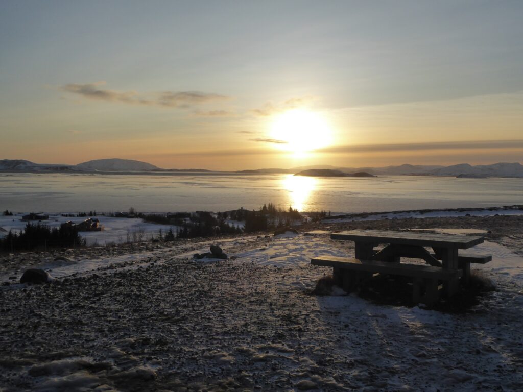 Mooie luchten Thingvellir NP IJsland