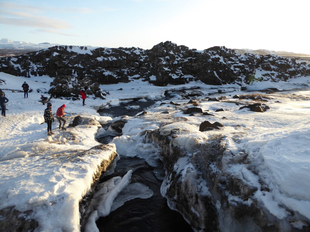 Thingvellir NP riviertje