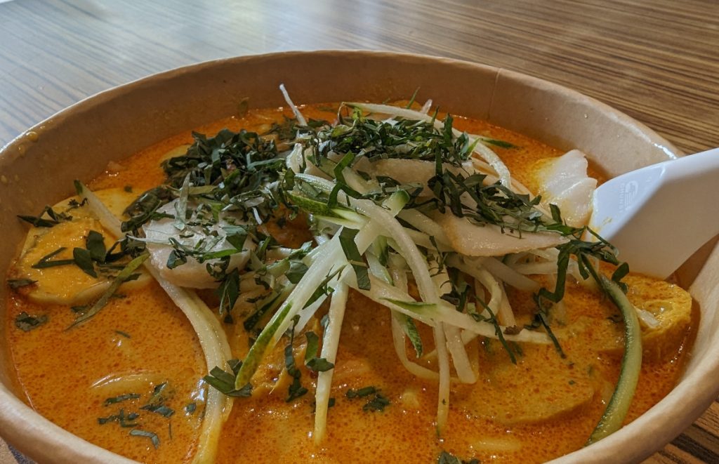 The authentic Nyonya Laksa from Donald & Lily in Melaka