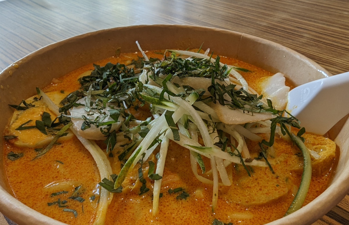 De authentieke Nyonya Laksa van Donald & Lily in Melaka