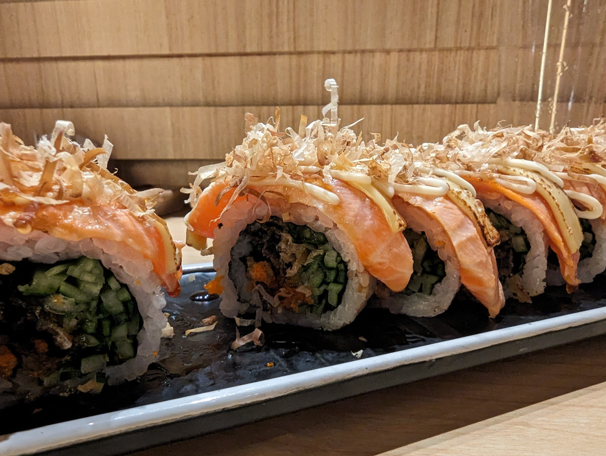 Sushi bij Wa Zen in Melaka, Maleisië Sushi bij Wa Zen in Melaka, Maleisië