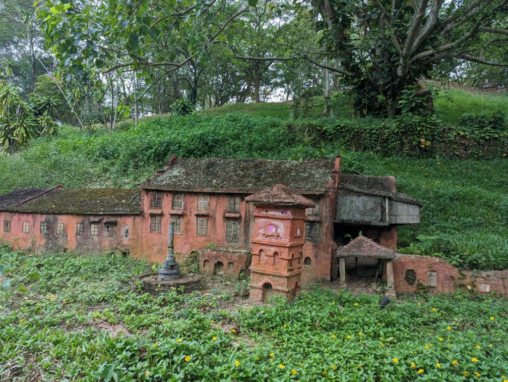 Miniatuur van Melaka op Bukit China 