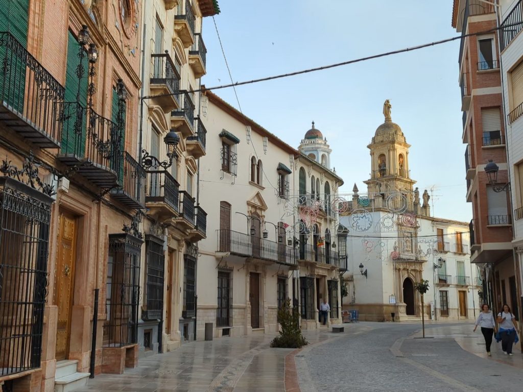 Art-deco city centre Priego de Cordoba, Andalusia