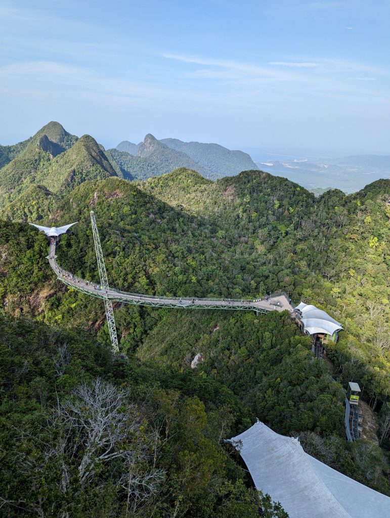 Meaningful Travel on Gunung Machinchang Langkawi, Malaysia - 2x Great Views - Hiking on Machinchang Trail or cable car to Skybrigde Langkawi