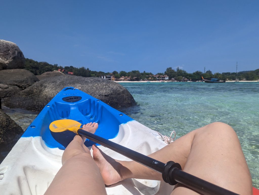 Kayakken bij Koh Lipe - Ko Tarutao NP, Thailand