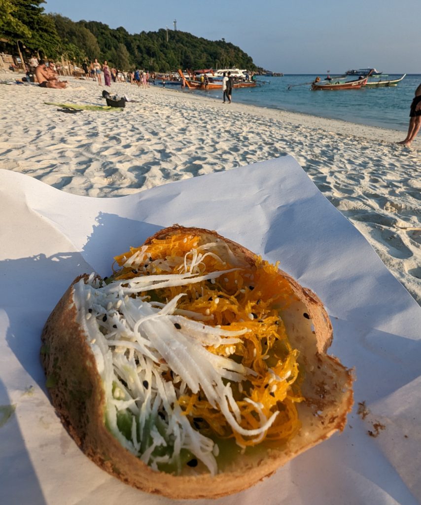 Coconut Pancake - Walking Street Koh Lipe, Thailand