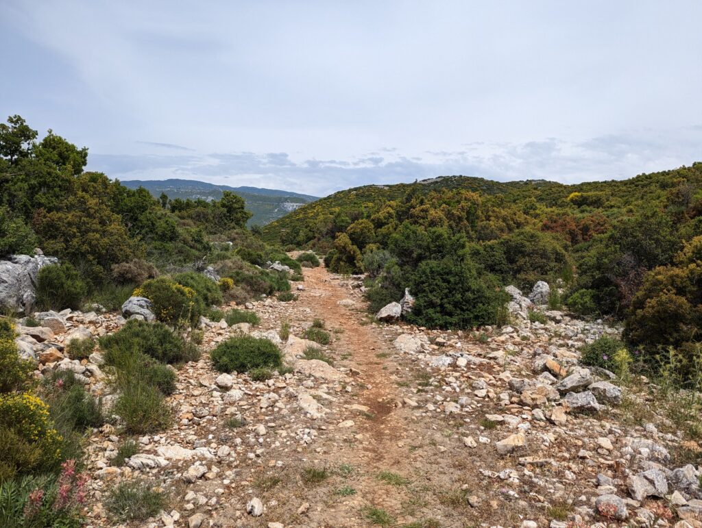 Beautiful trails and wide vistas on the Lycian Way in Turkey