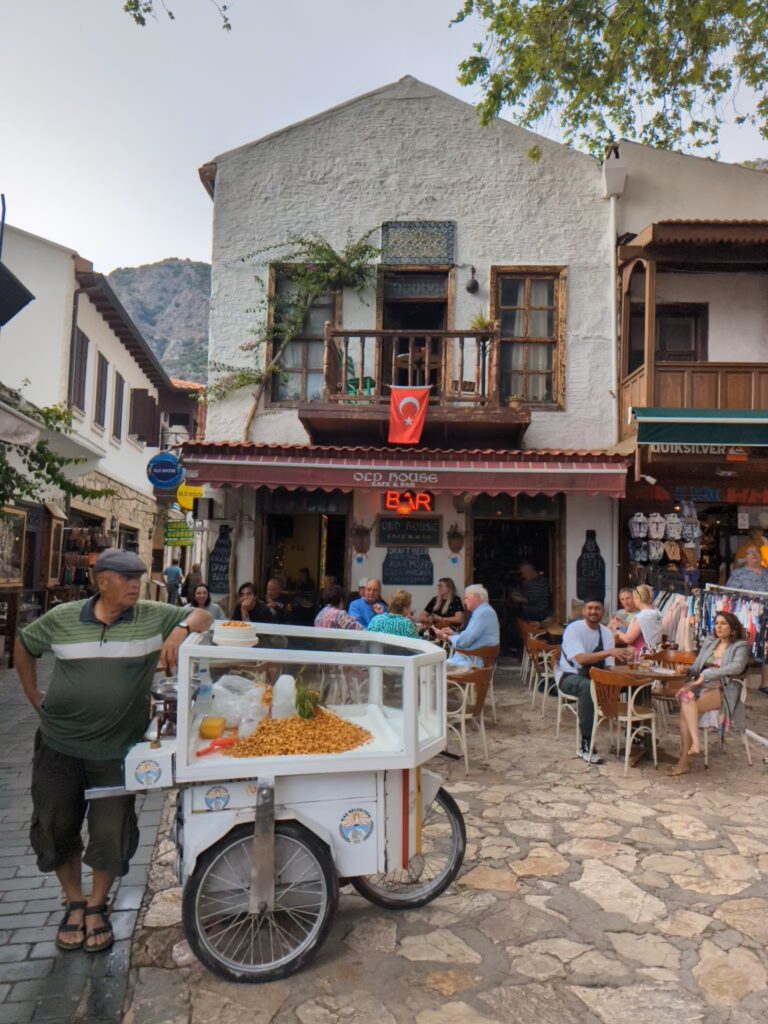 Shoppingstreet in Kas, Turkey