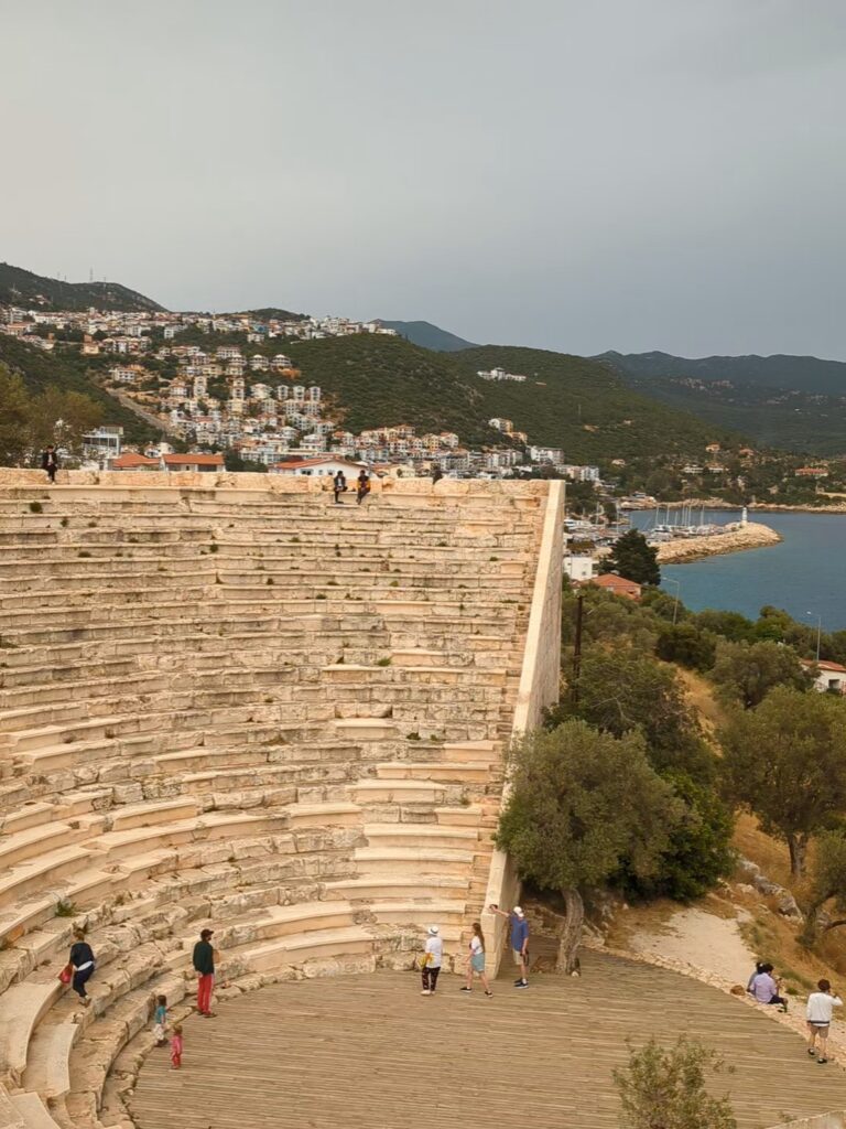 Visiting Antiphellos during your hike through Kaş - Turkey