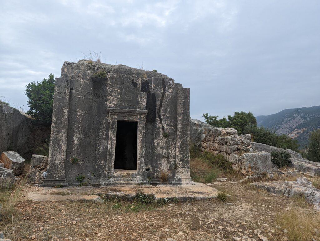 Akdam Doric Tombs - Hiking Kaş