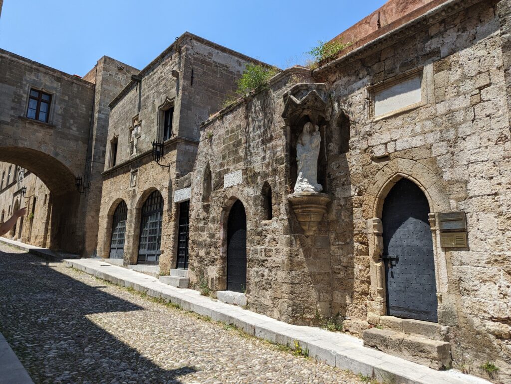 Street of the nights of Rhodes - Rhodos stad