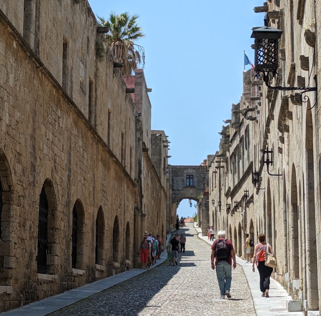 Street of the nights of Rhodes - Rhodos stad