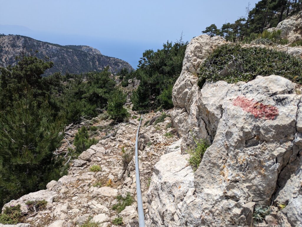 Adventurous hiking on Karpathos - Greece - Day 3 Stroumboulas to Lefkos Beach