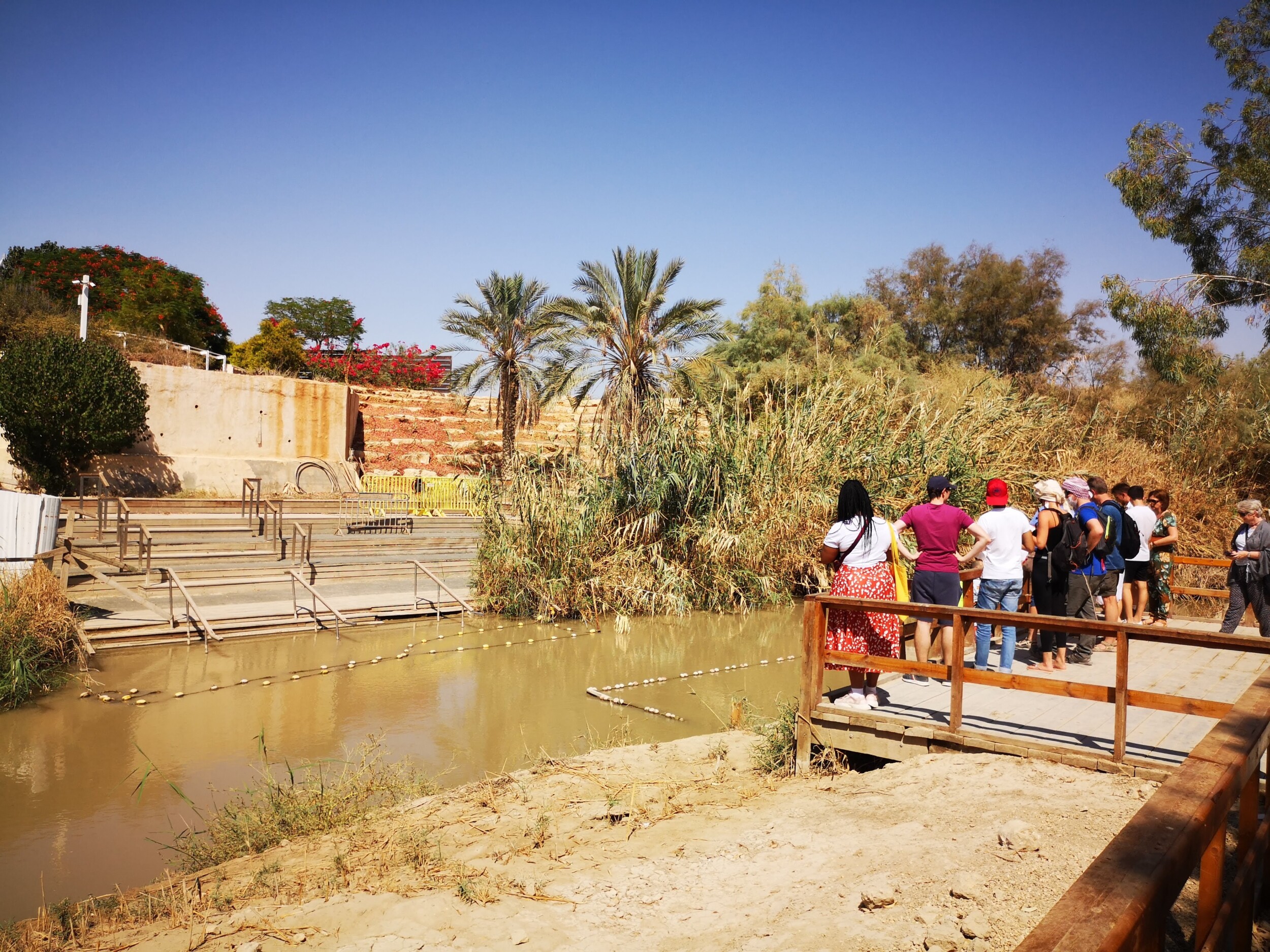 Trip vanuit Madaba - de plek waar Jezus gedoopt zou zijn