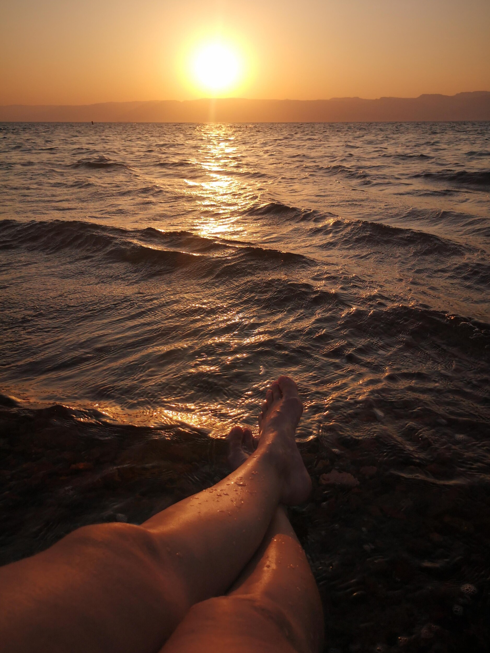 Zonsondergang Aqaba - Rondreis Jordanië