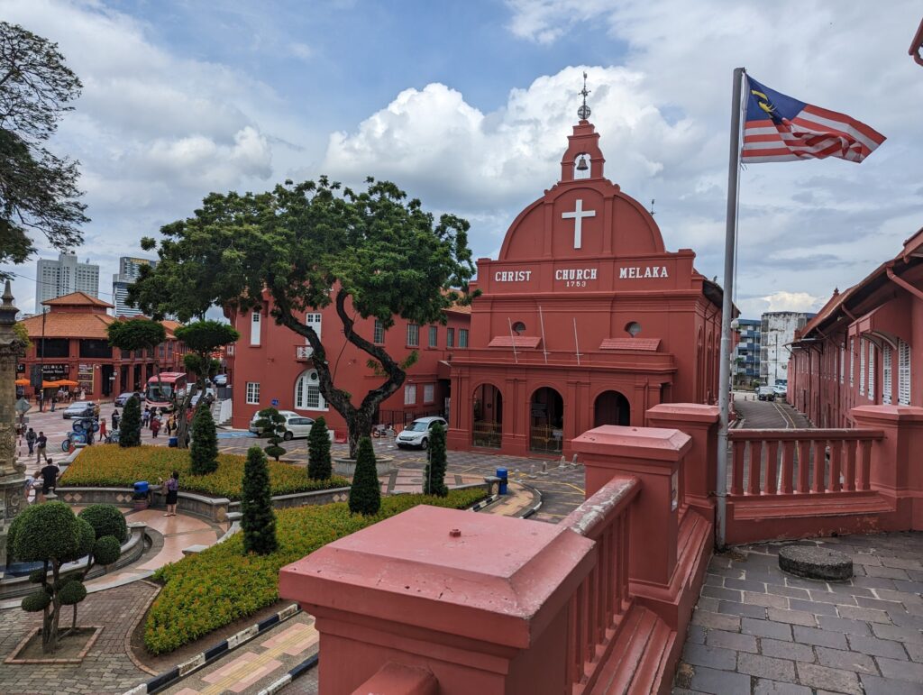 Het bekende Dutch Square in Melaka - Wat te doen in Melaka