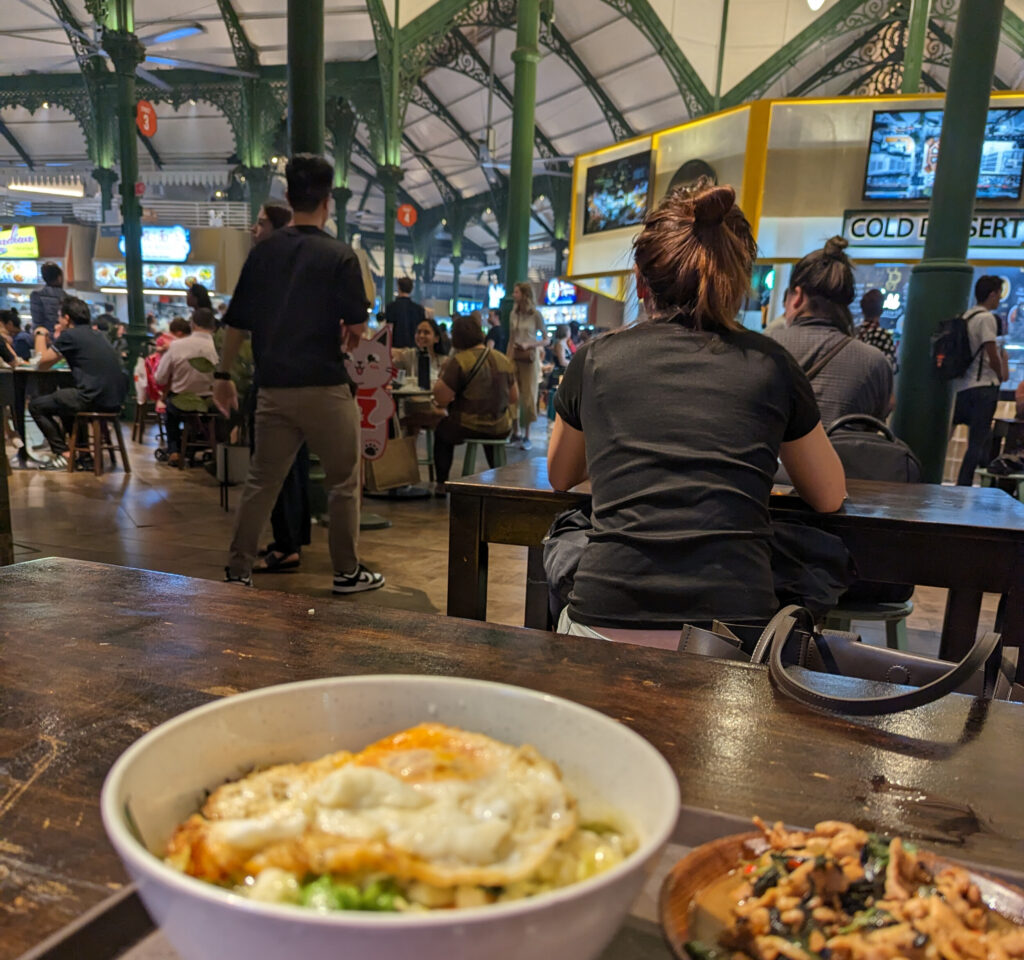 Lau Pa Sat - Eten in Singapore