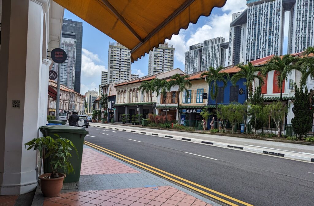 Mooi gekleurde huizen Tanjong Pagar - Singapore