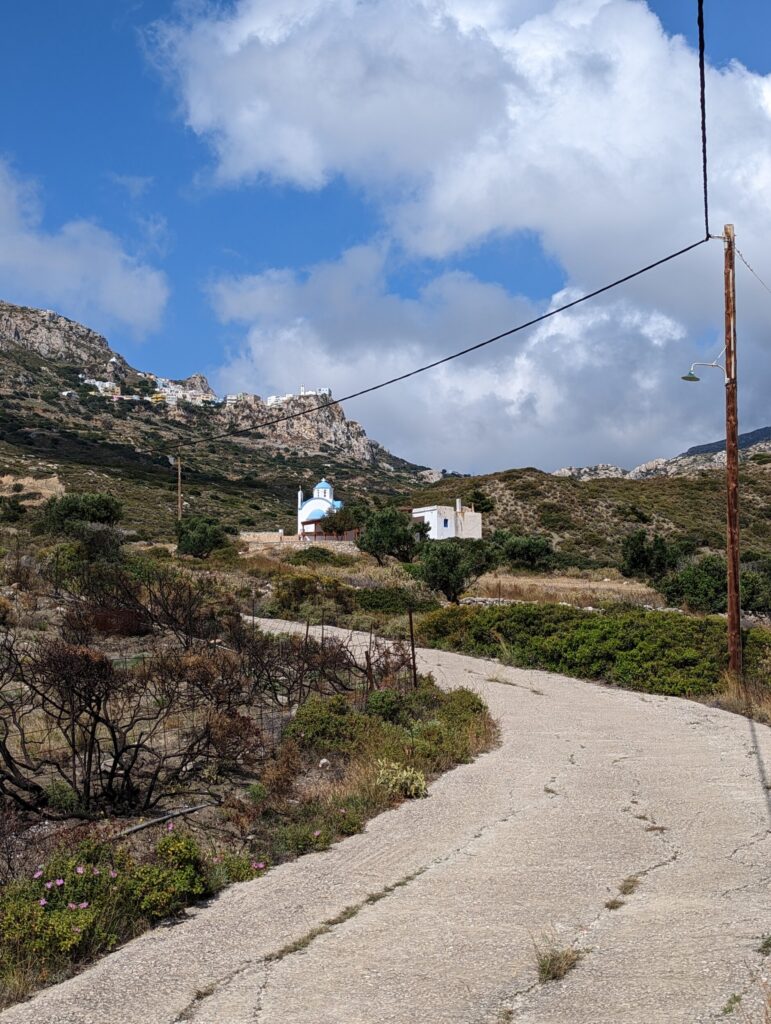 Hiking to Menetes from Pigadia - Karpathos, Greece