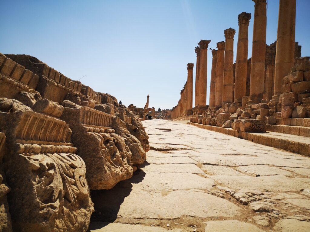 Bezoek de stad Jerash tijdens je historische 10 daagse rondreis Jordanië