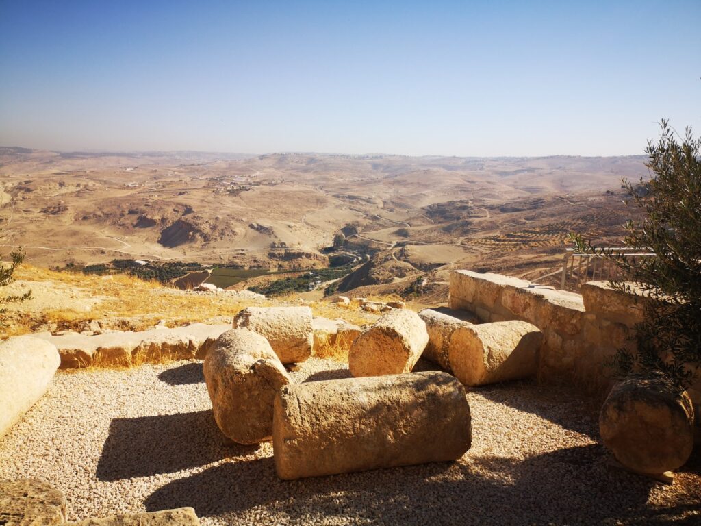 Zicht op het beloofde land - Mt Nebo - Jordanië