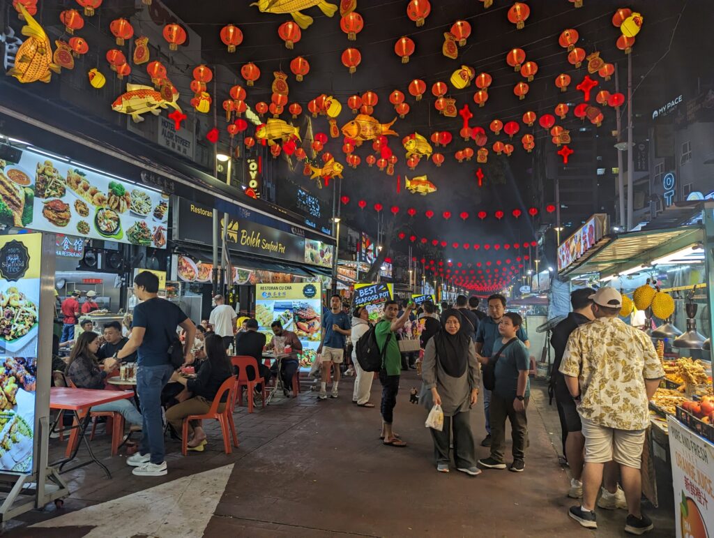 Street food at Jonker Street - Wat te doen in Melaka, Maleisië