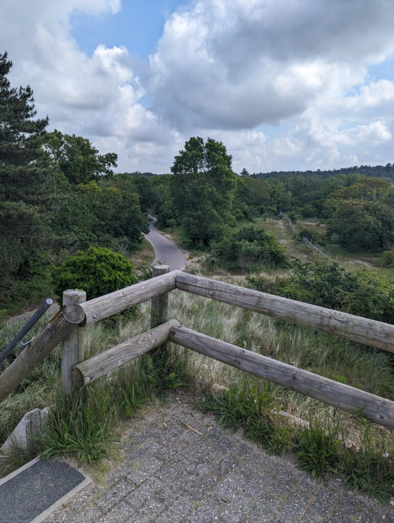 Uitkijkpunt in Nationaal Park Zuid Kennemerland - Kustpad