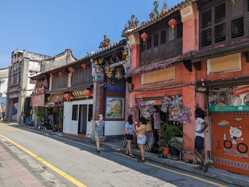 Wandering through the streets of Penang