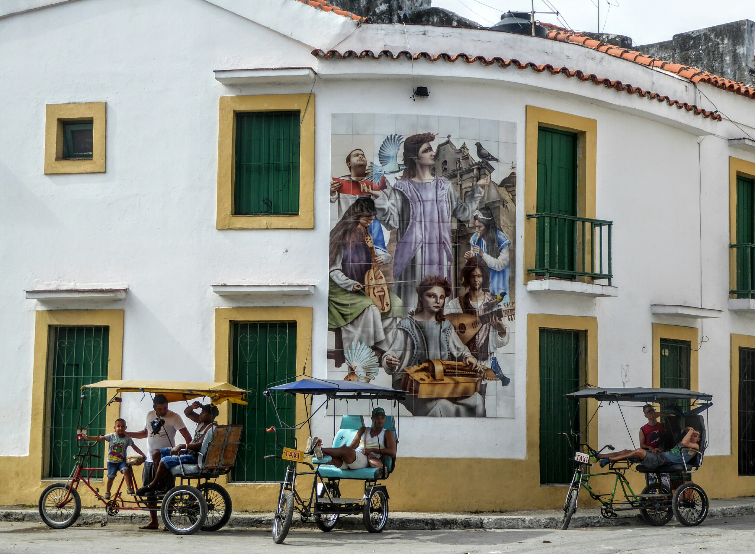 Straatbeeld in Havana - Cuba