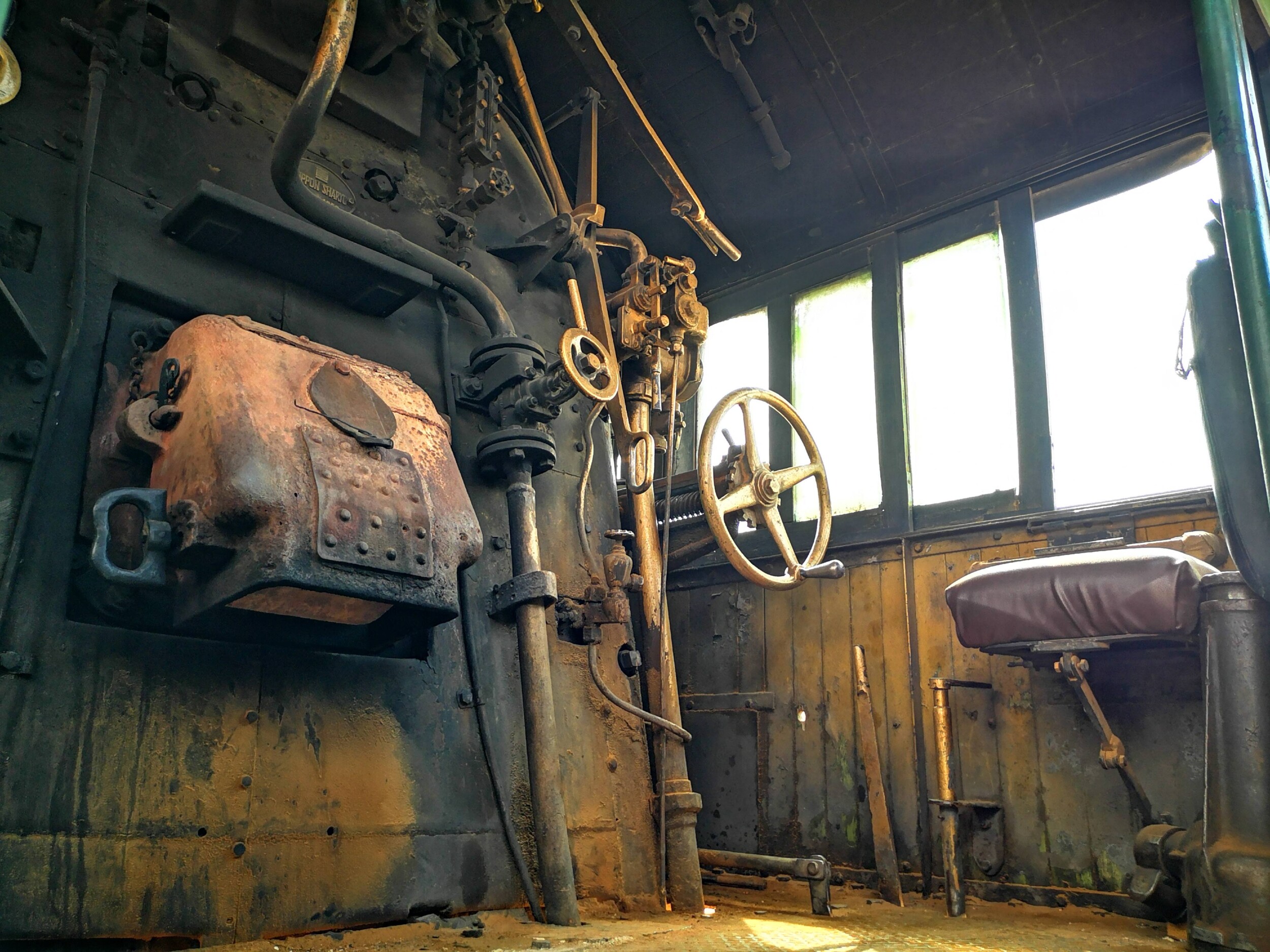 Binnenzijde trein station Wadi Rum 2019