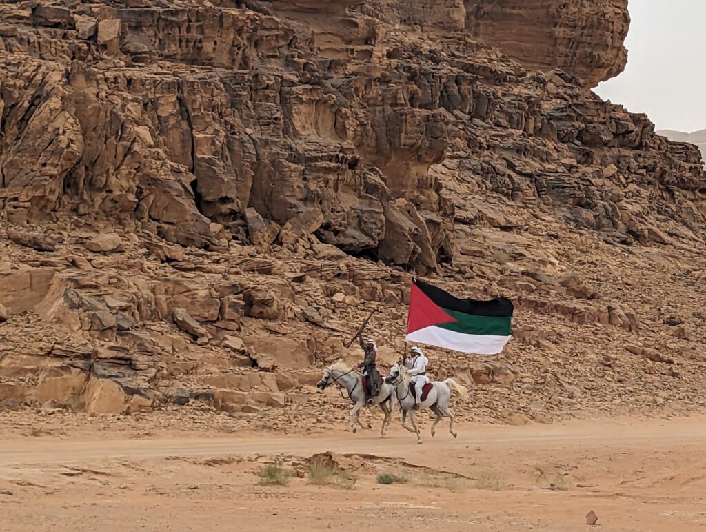 De Treinreis van 1916 door de Wadi Rum - Jordanië