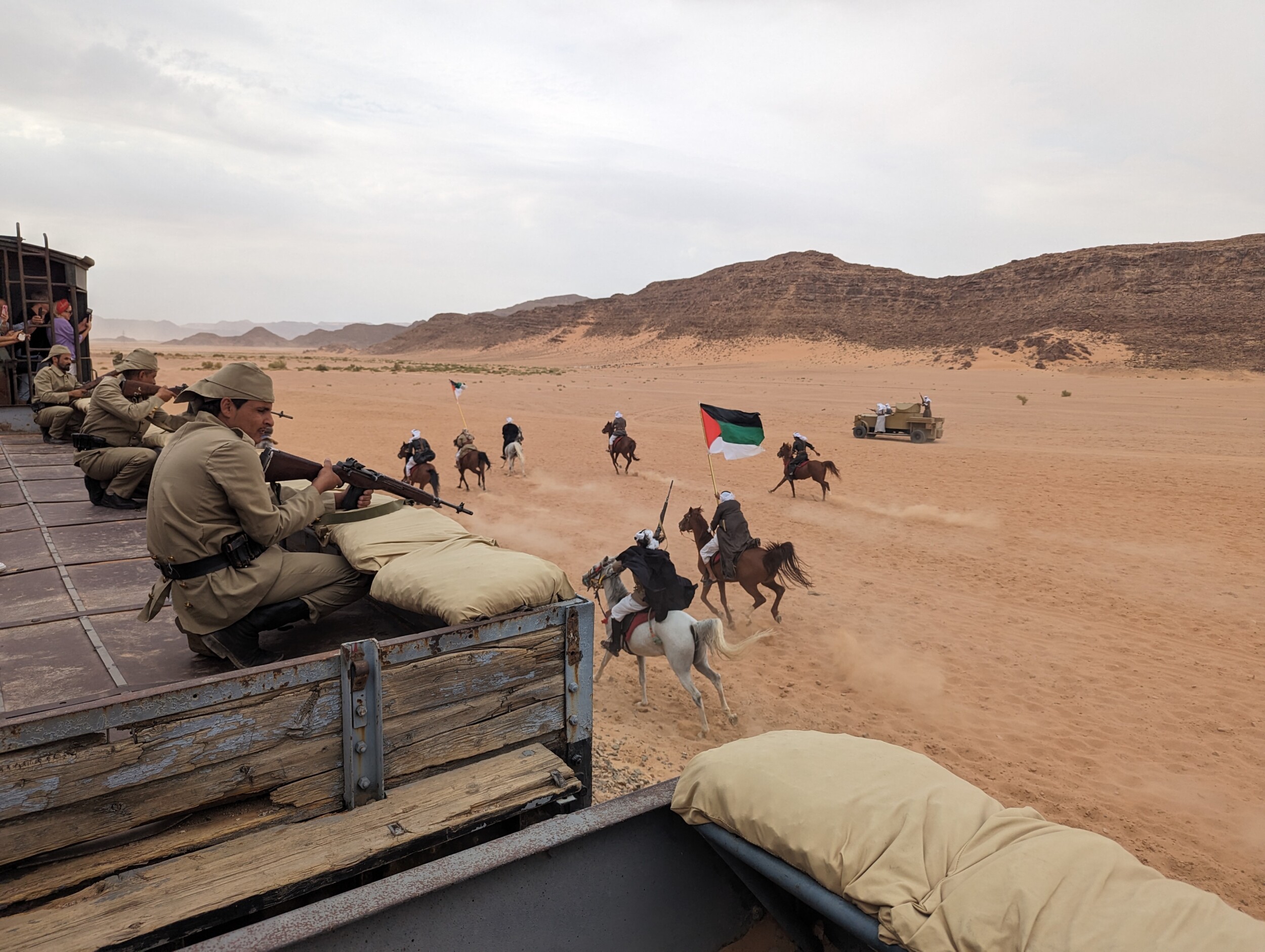 De treinreis van 1916 door de Wadi Rum - Jordanië