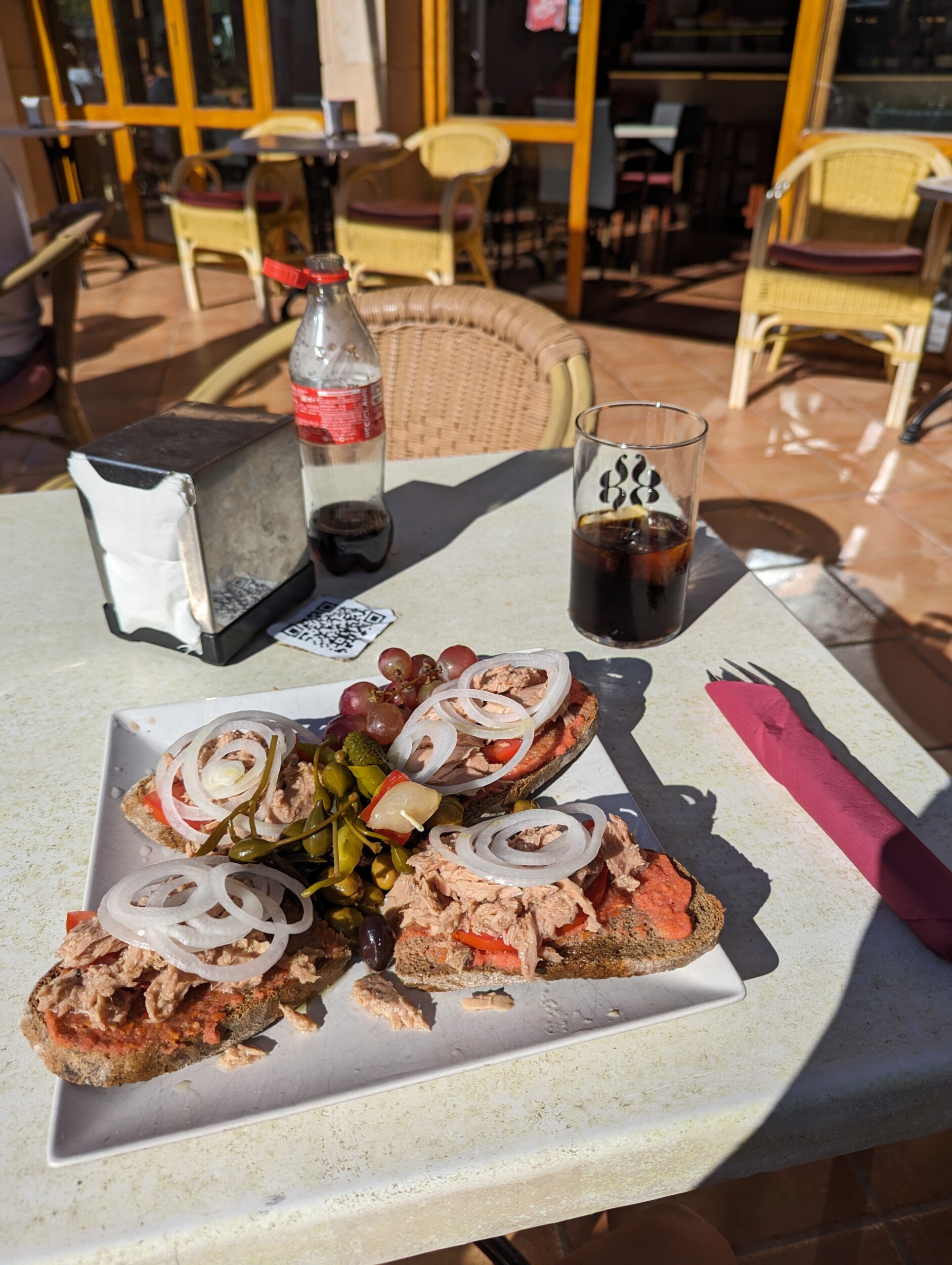 Lunch in Estellenc - GR221