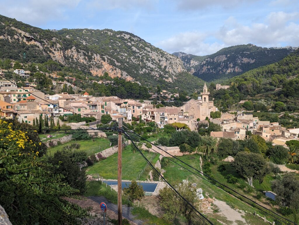 Uitzicht over Valdemossa - Mallorca