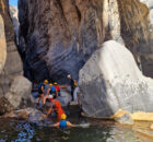 Canyoning in Snake Canyon - Oman