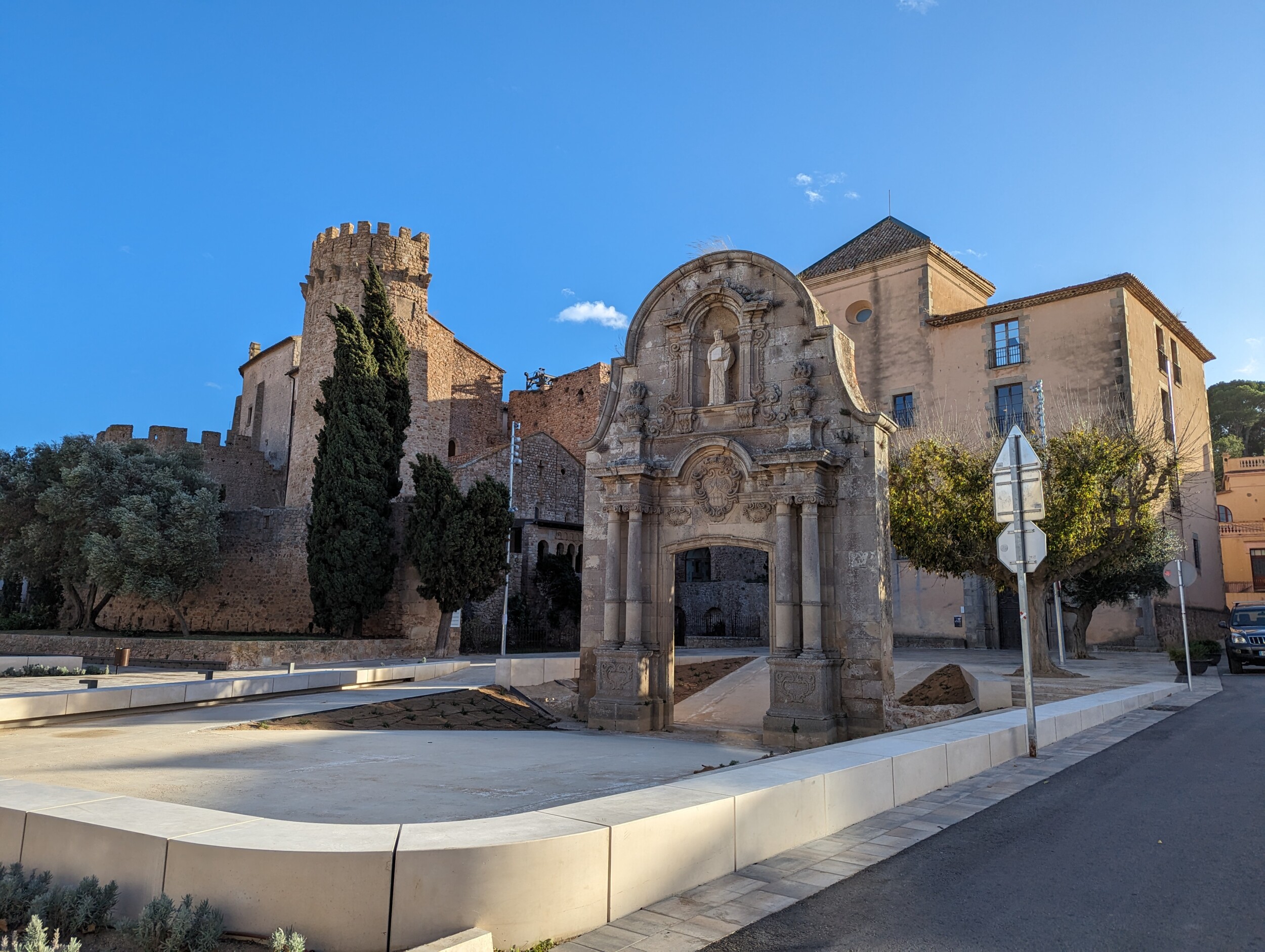 Nabij mijn hostal Zurich in Sant Feliu de Guixols