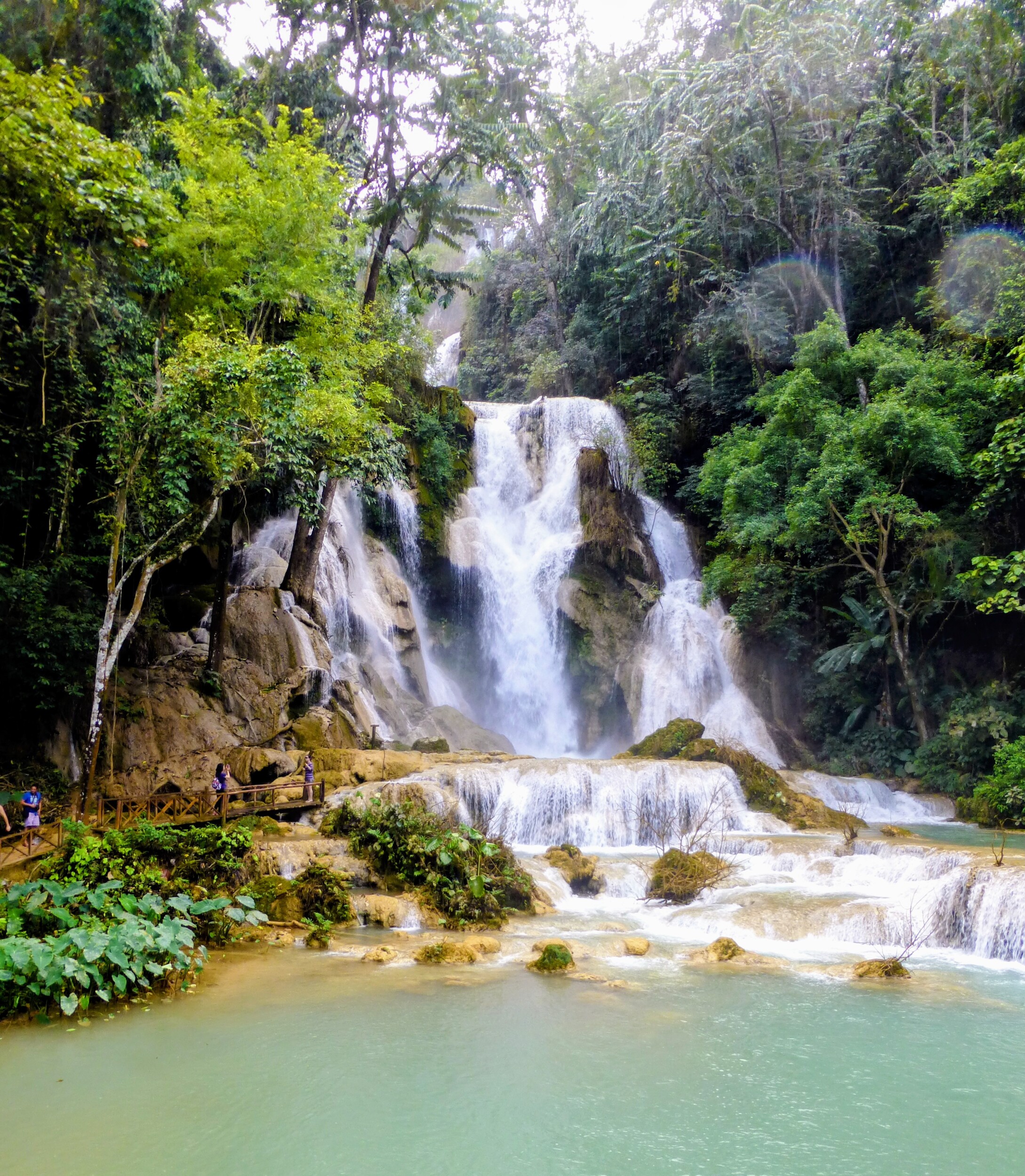 Kuang Si Waterval nabij Luang Prabang
