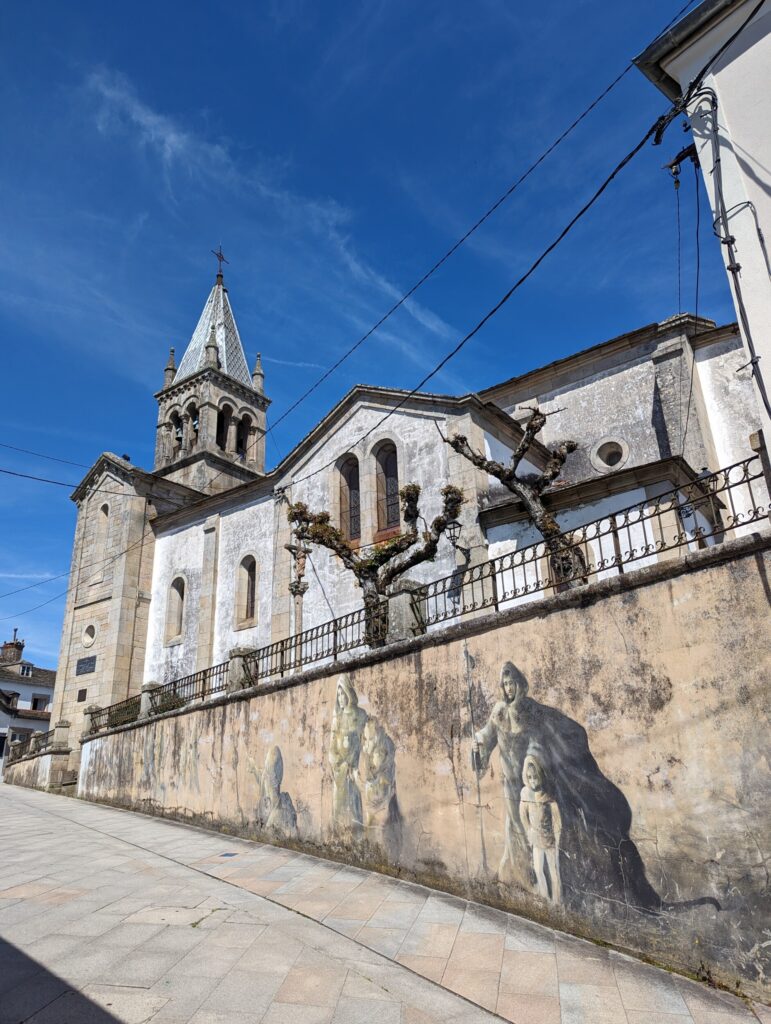 Kerk in Sarria - Pelgrimstocht in Spanje