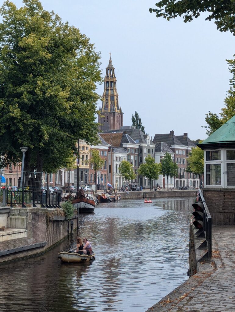 Prachtige binnenkomst in Groningen via het Pieterpad - Etappe 2