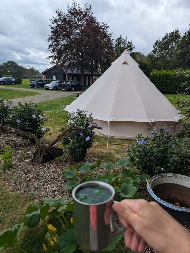 Ovenachting De Deelderij - Bell Tent Pieterpad