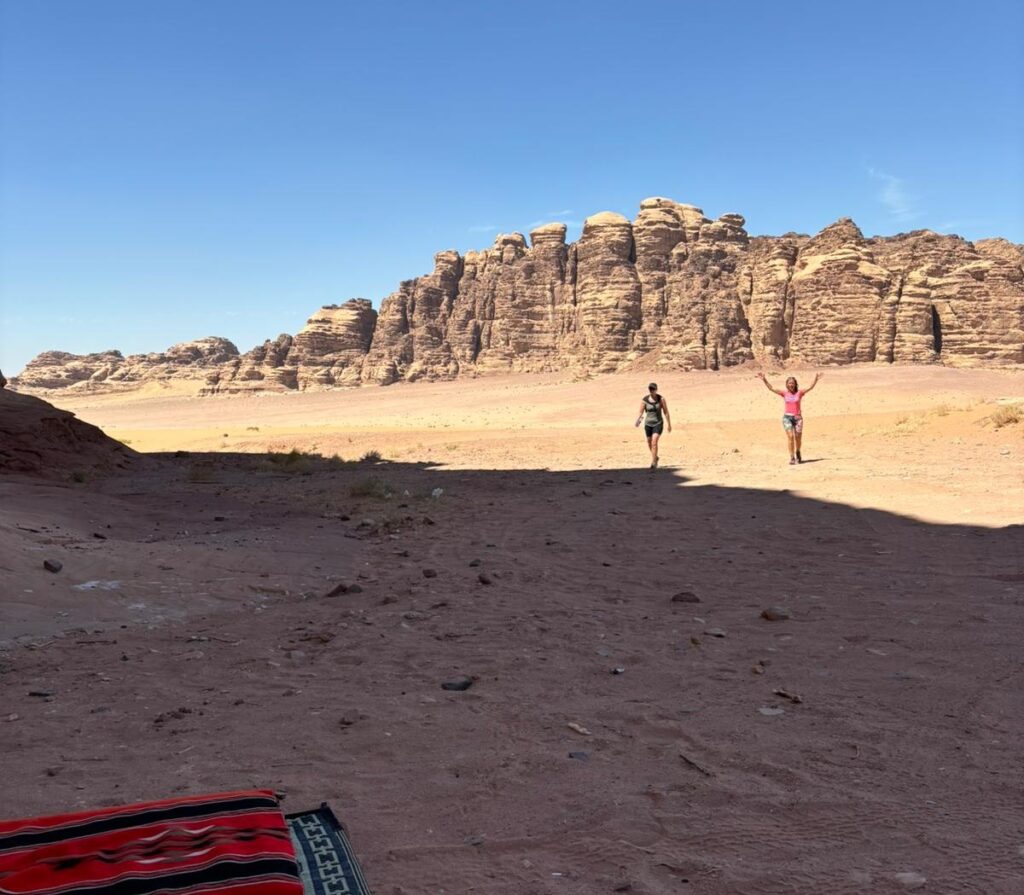 Mindful Hiking in the Wadi Rum Desert - Jabal Kharazah to Al-Shakriya - Section 802 Jordan Trail