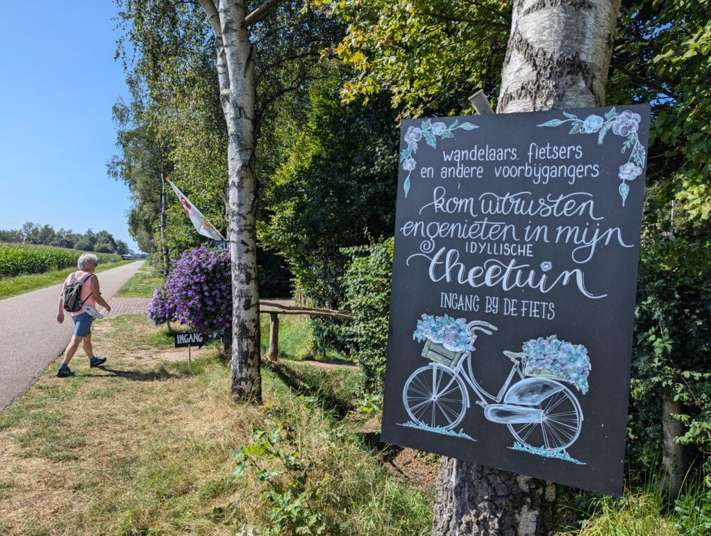 Rustpunt 't Gint - Lemele - wandelen op het Pieterpad