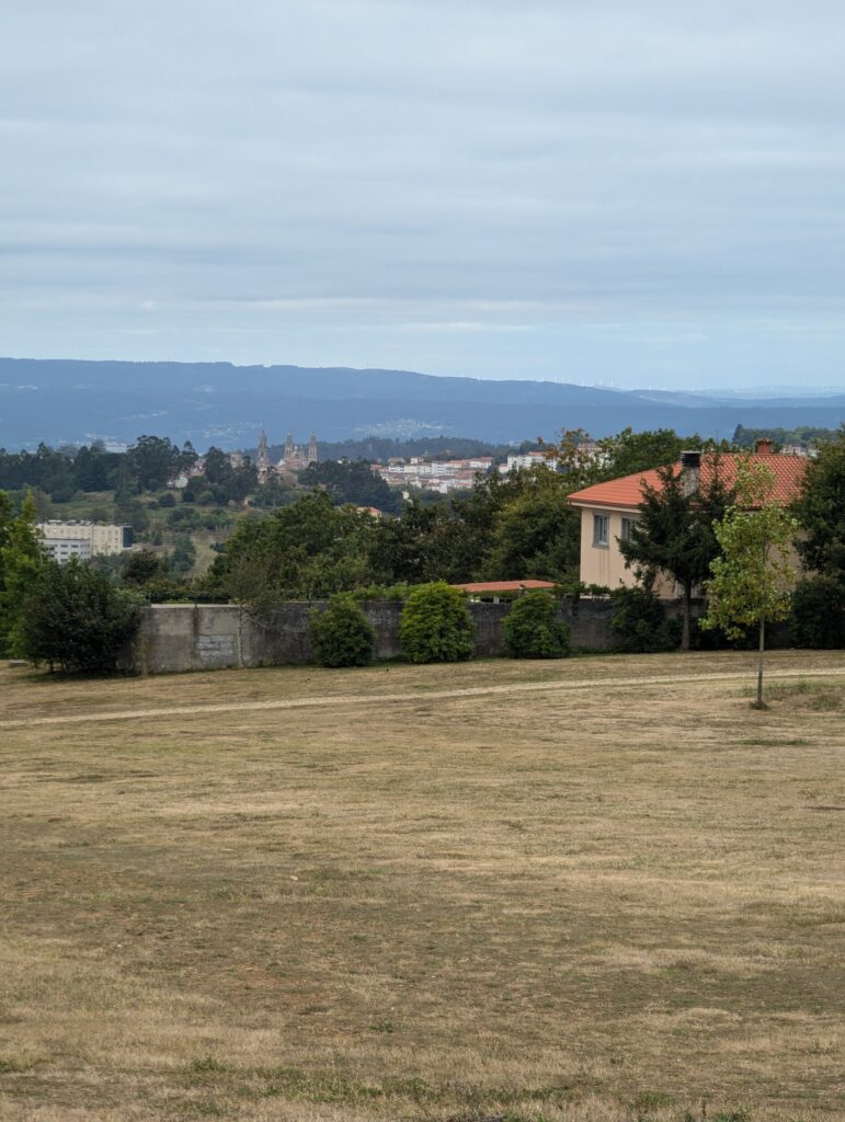 Eerste blik op en in Santiago de Compostela 