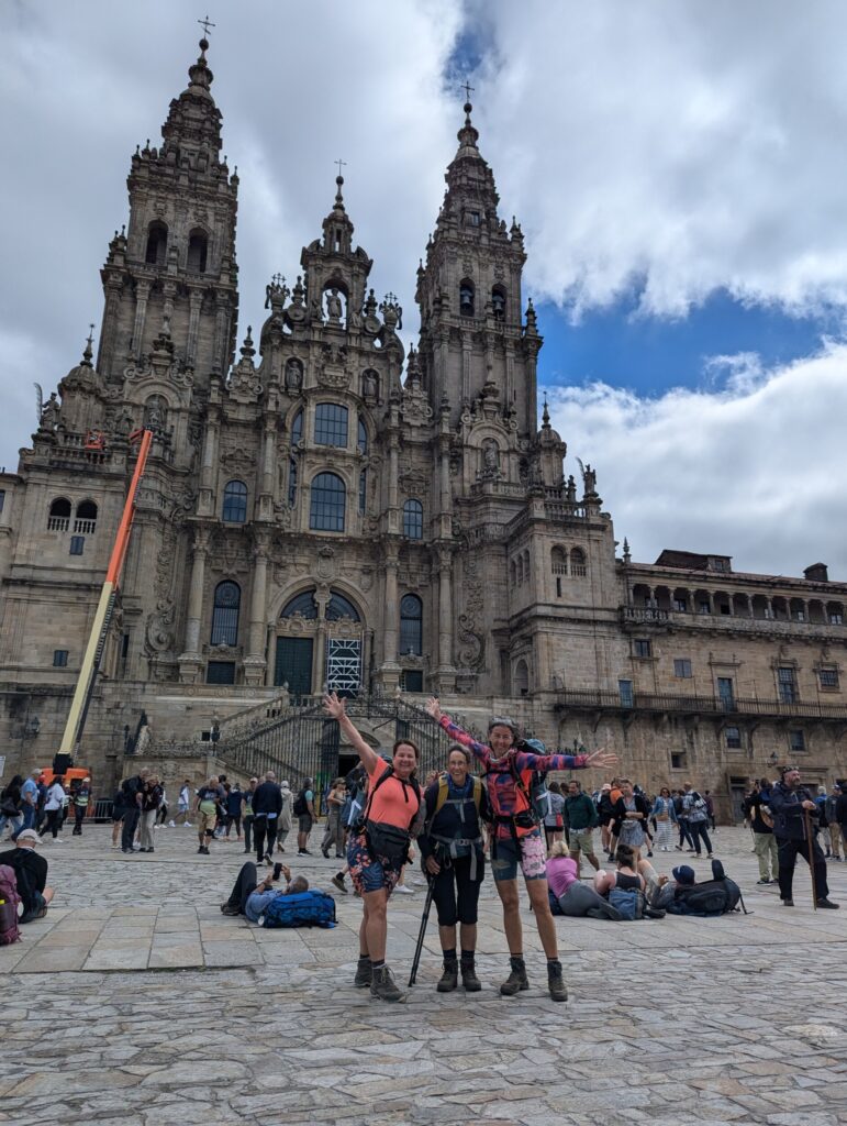 Santiago de Compostela, we made it! - Zinvol Reizen Pelgrimsreis